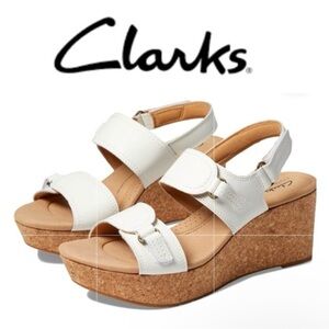 Clarks Rose Lane wedges